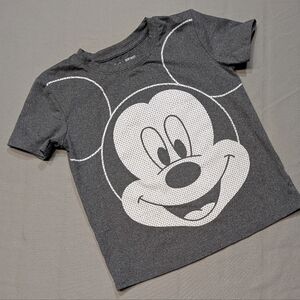Jumping Beans Disney Mickey Mouse Gray S/S Shirt Sz 5 Toddler